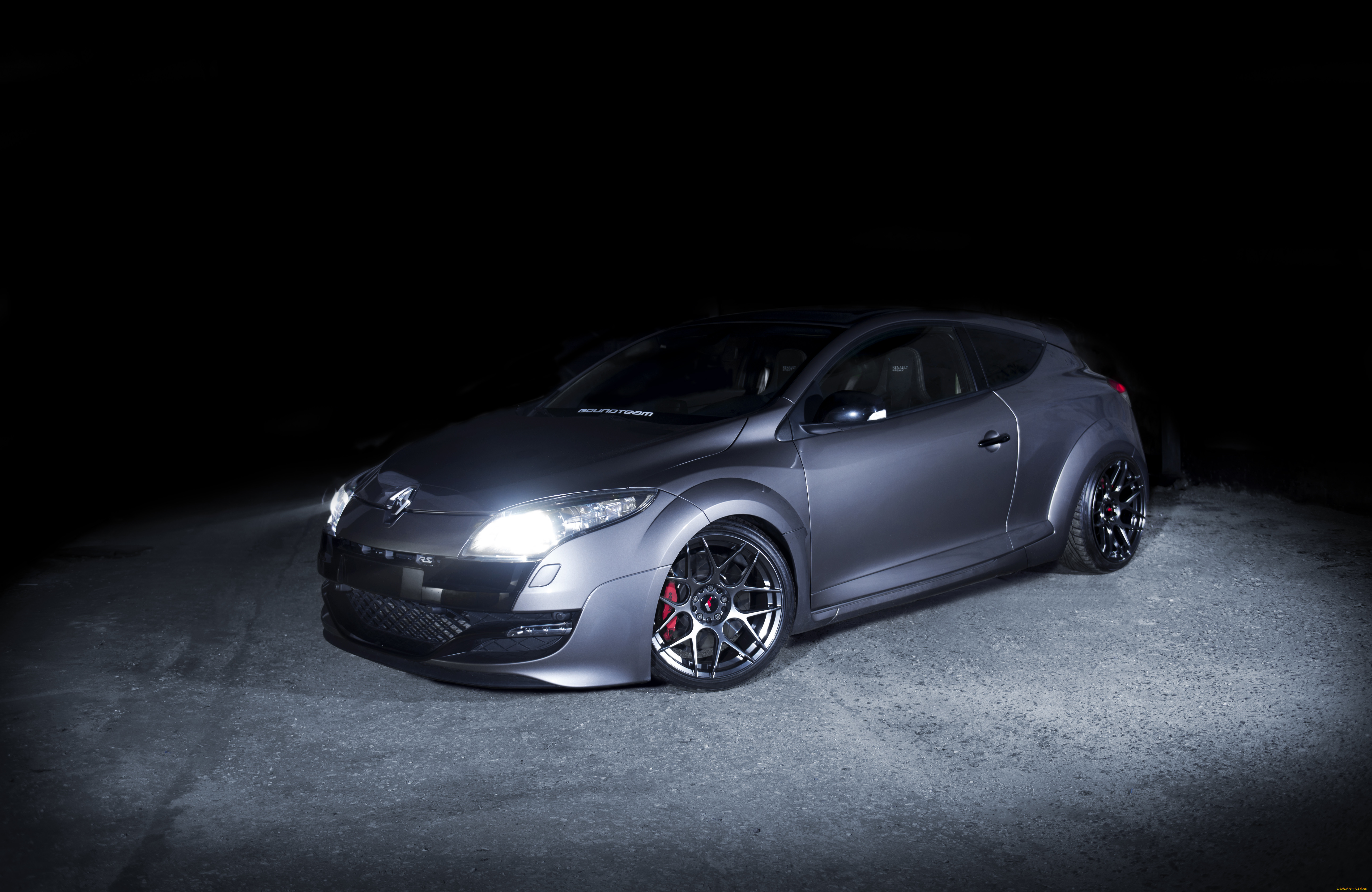renault megane rs, , renault, megane, rs, sportcar, grey